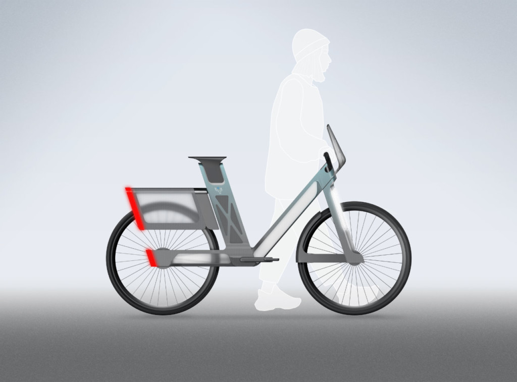 YAK, a sustainable urban mobility solution for professional riders