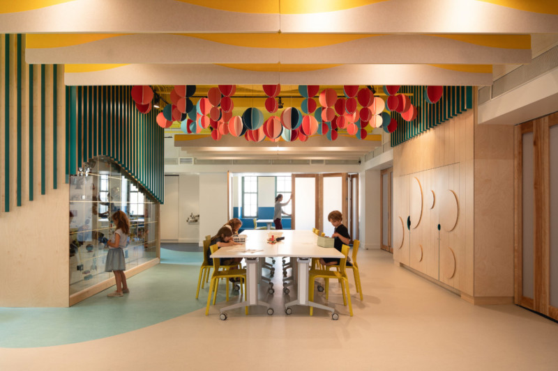 Pointe-&agrave;-Calli&egrave;re is getting a makeover and unveils its brand new colorful educational room