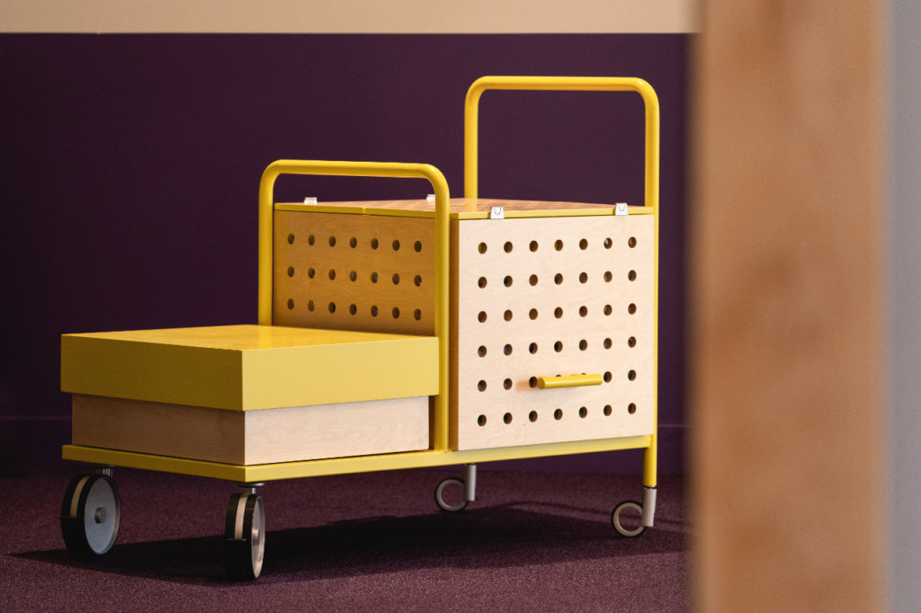 Pointe-à-Callière is getting a makeover and unveils its brand new colorful educational room