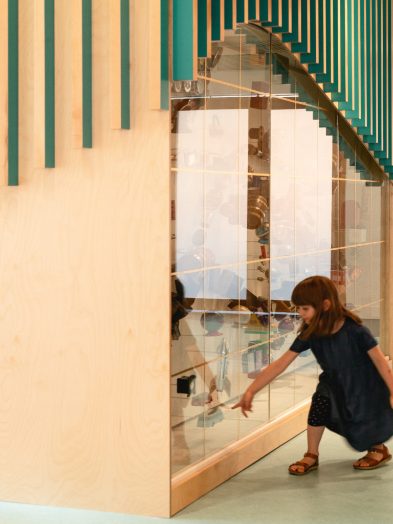 Pointe-à-Callière is getting a makeover and unveils its brand new colorful educational room