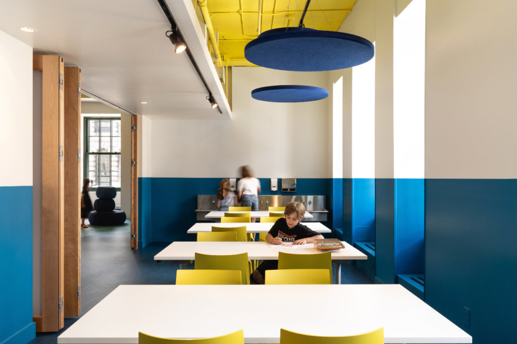 Pointe-à-Callière is getting a makeover and unveils its brand new colorful educational room