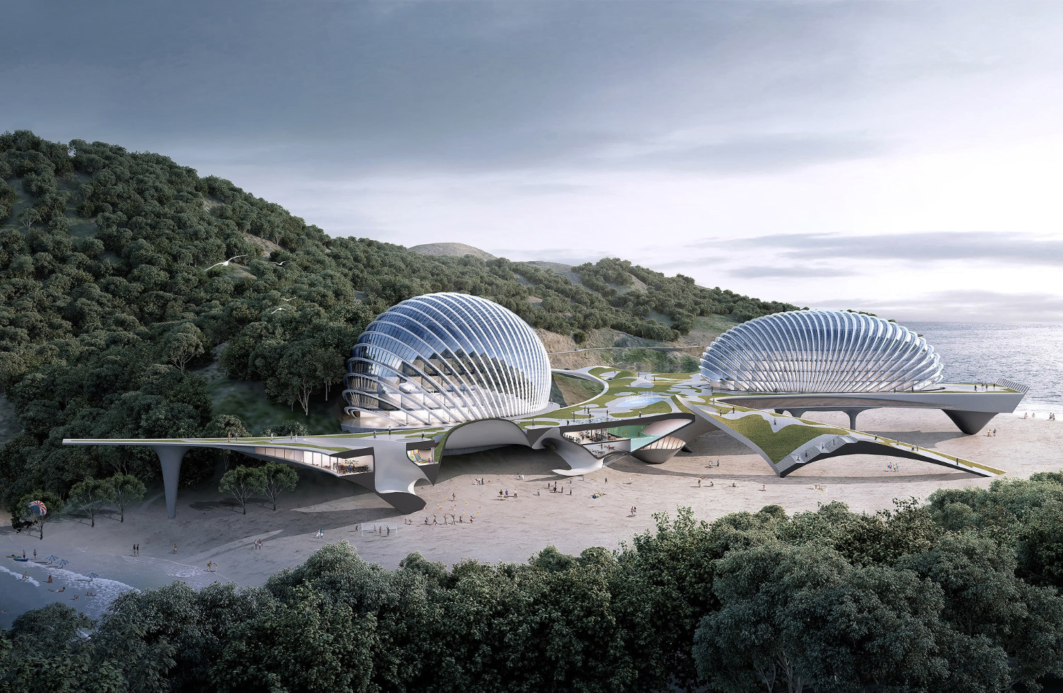 Hotel Nudibranch - A new eco-friendly landmark among sandy bays