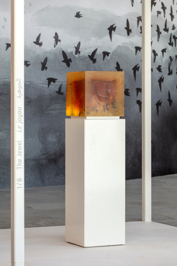 TRACES art installation situated on the Canada Pavilion site at Expo 2020 Duba