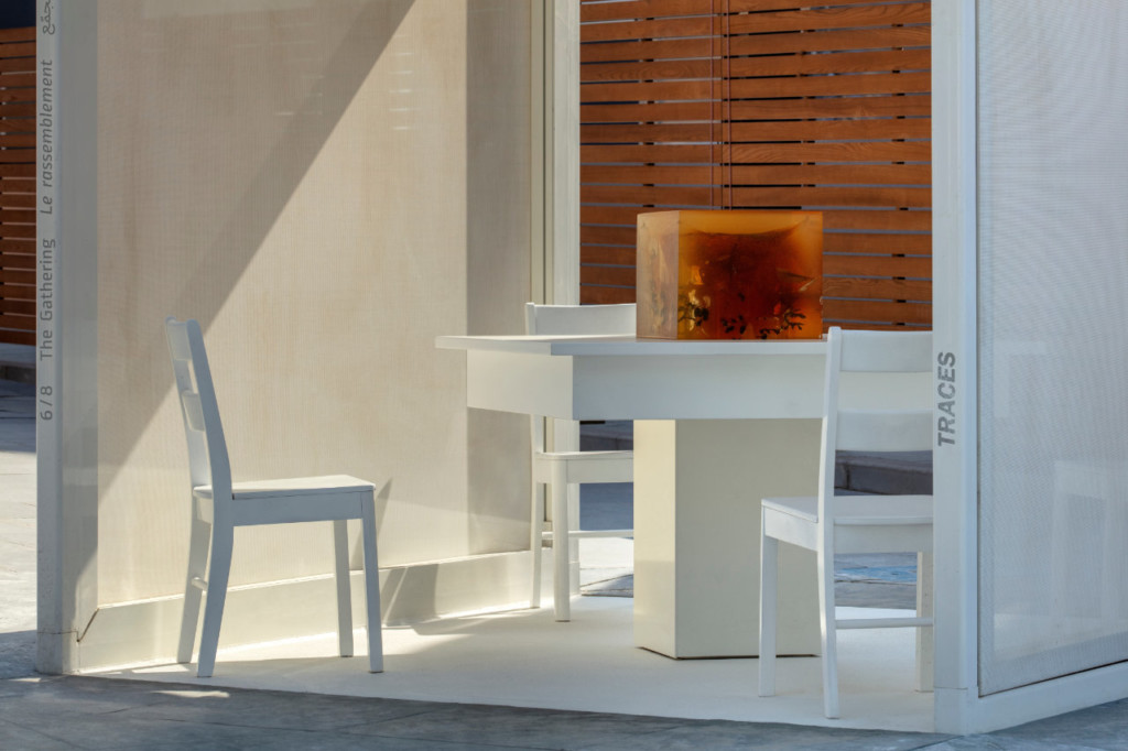 TRACES art installation situated on the Canada Pavilion site at Expo 2020 Duba