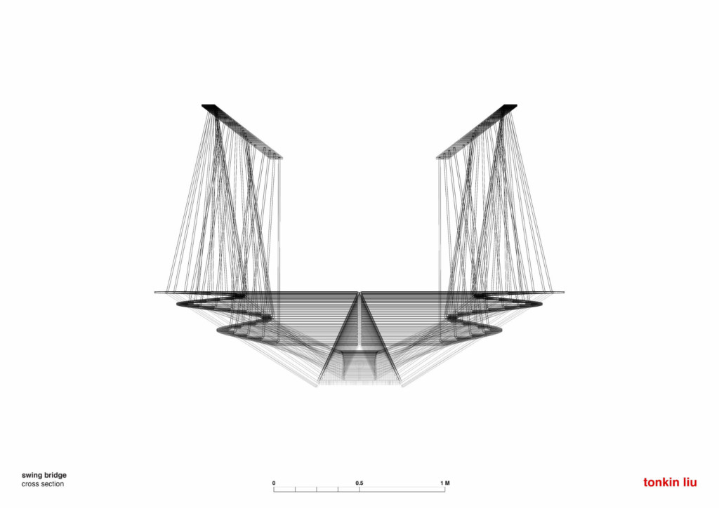 Swing Bridge by Tonkin Liu
