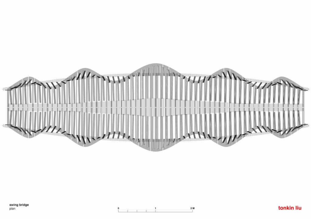 Swing Bridge by Tonkin Liu
