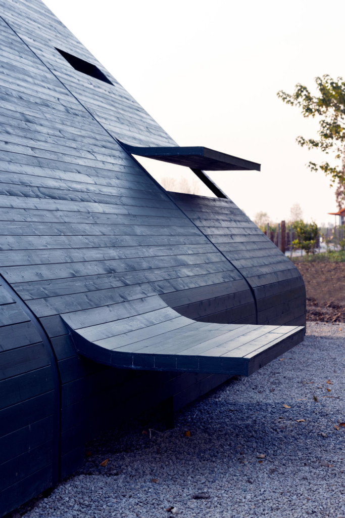 Visual window, light window, and small seat