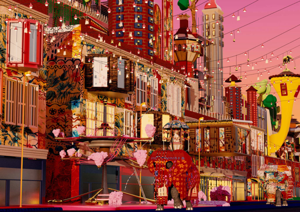 Digital Finalist: The Promenade through Enfield Town, Sachini Jayasena