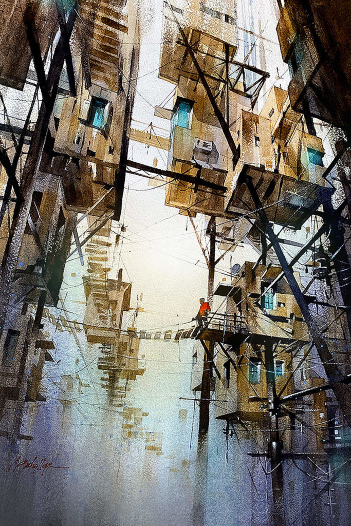 Handdrawn Finalist: Treehouses without Trees, Thomas Schaller