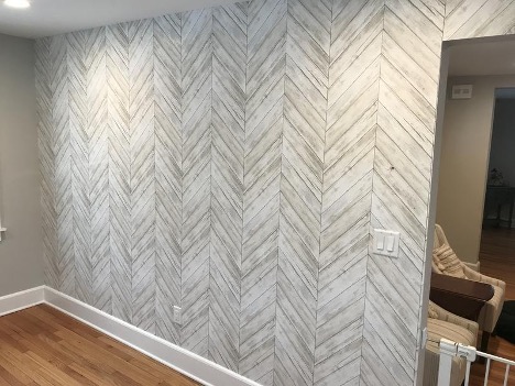 Herringbone Wallpaper