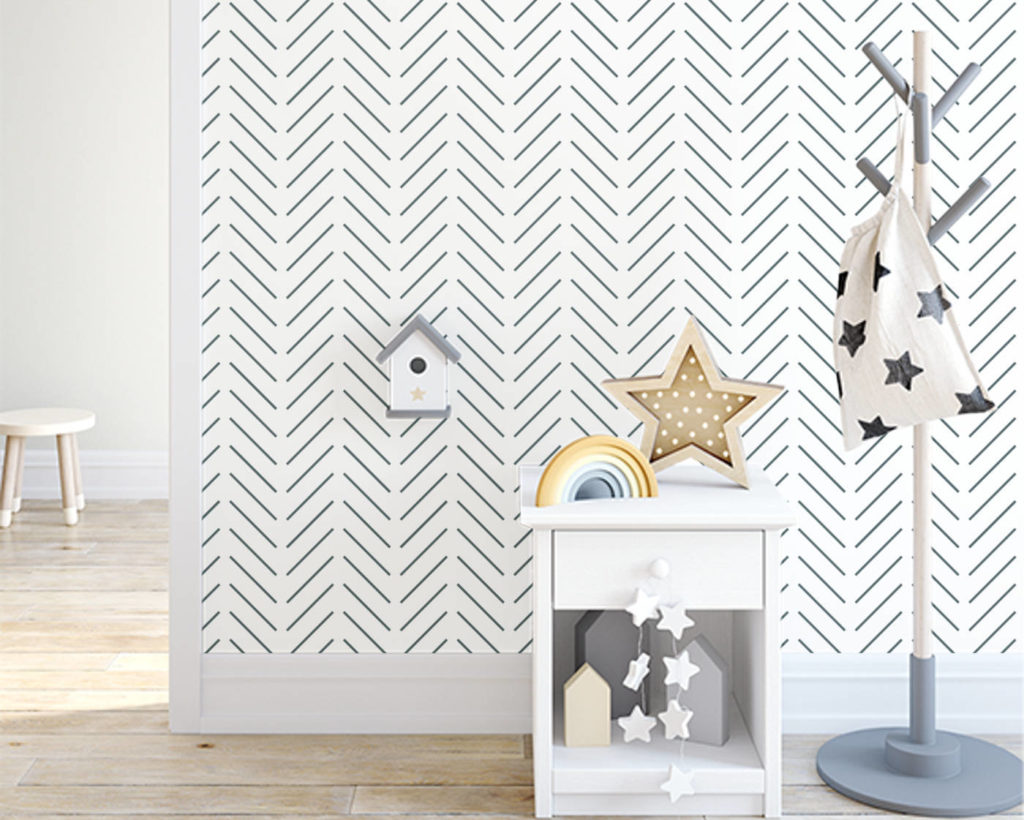 Herringbone Wallpaper