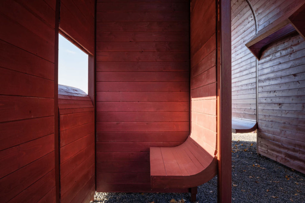 Wood Pavilion #2 Experiment on space prototype