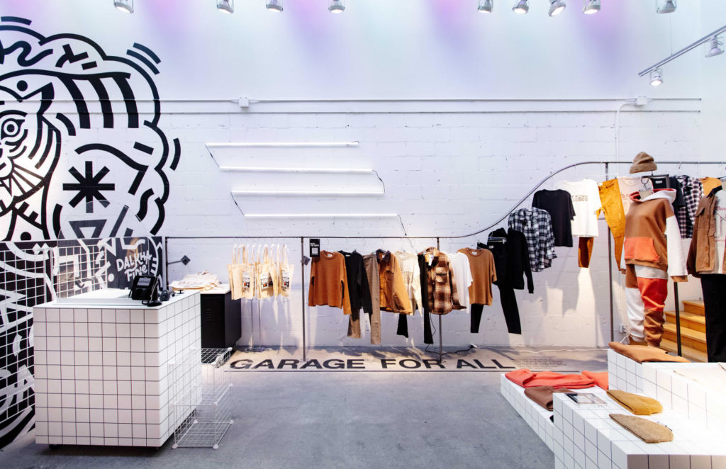 Garage's Connected Pop-Up Store by Groupe Dynamite Inc.