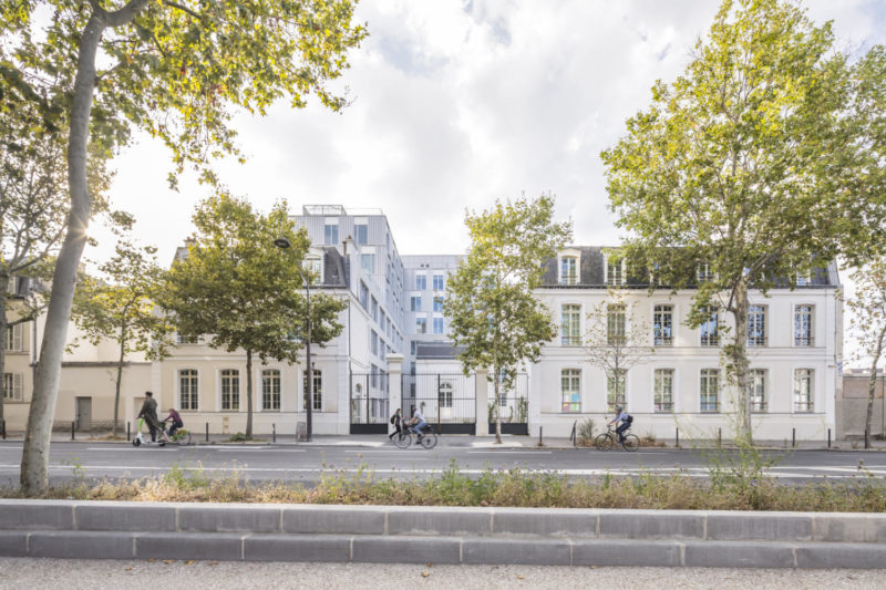 Restructuring the site of the &OElig;uvre des Jeunes Filles Aveugles de Saint-Paul, Denfert Rochereau