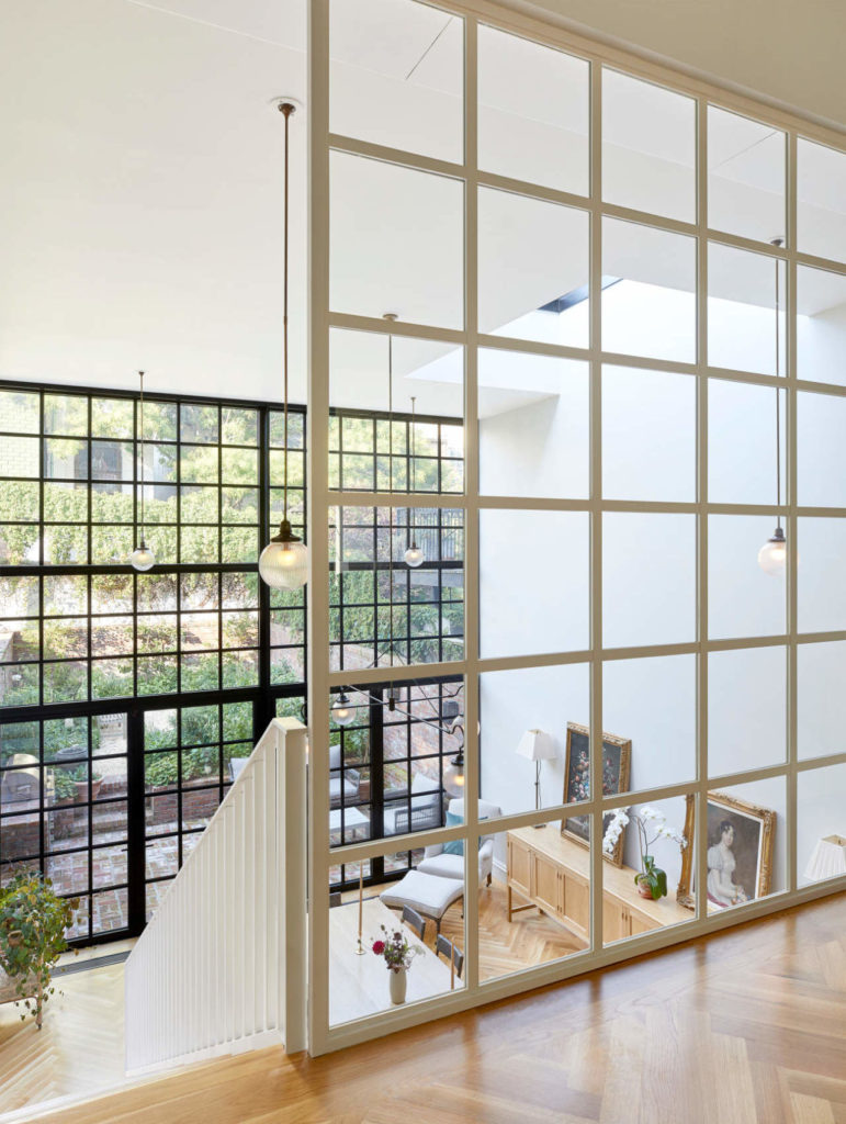 Looking down into Cube