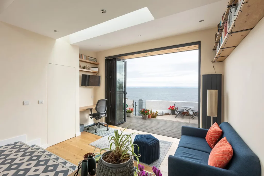 A Sea View Garden in Edinburgh