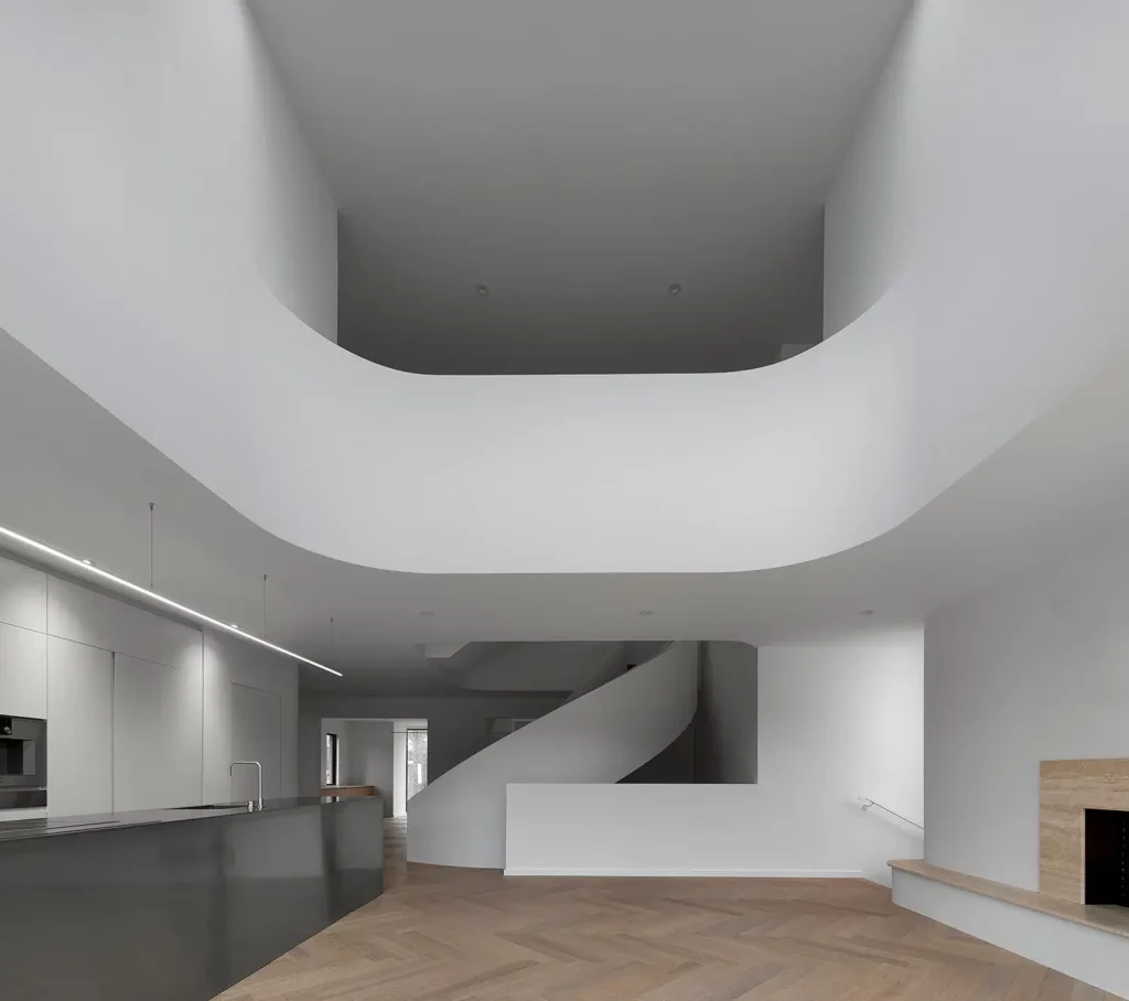 South Hill House - Renovation, restoration, and addition to an older brick home