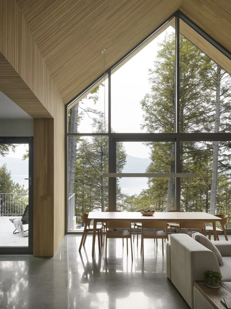 Nestled on a Cliffside: The De la Descente Project